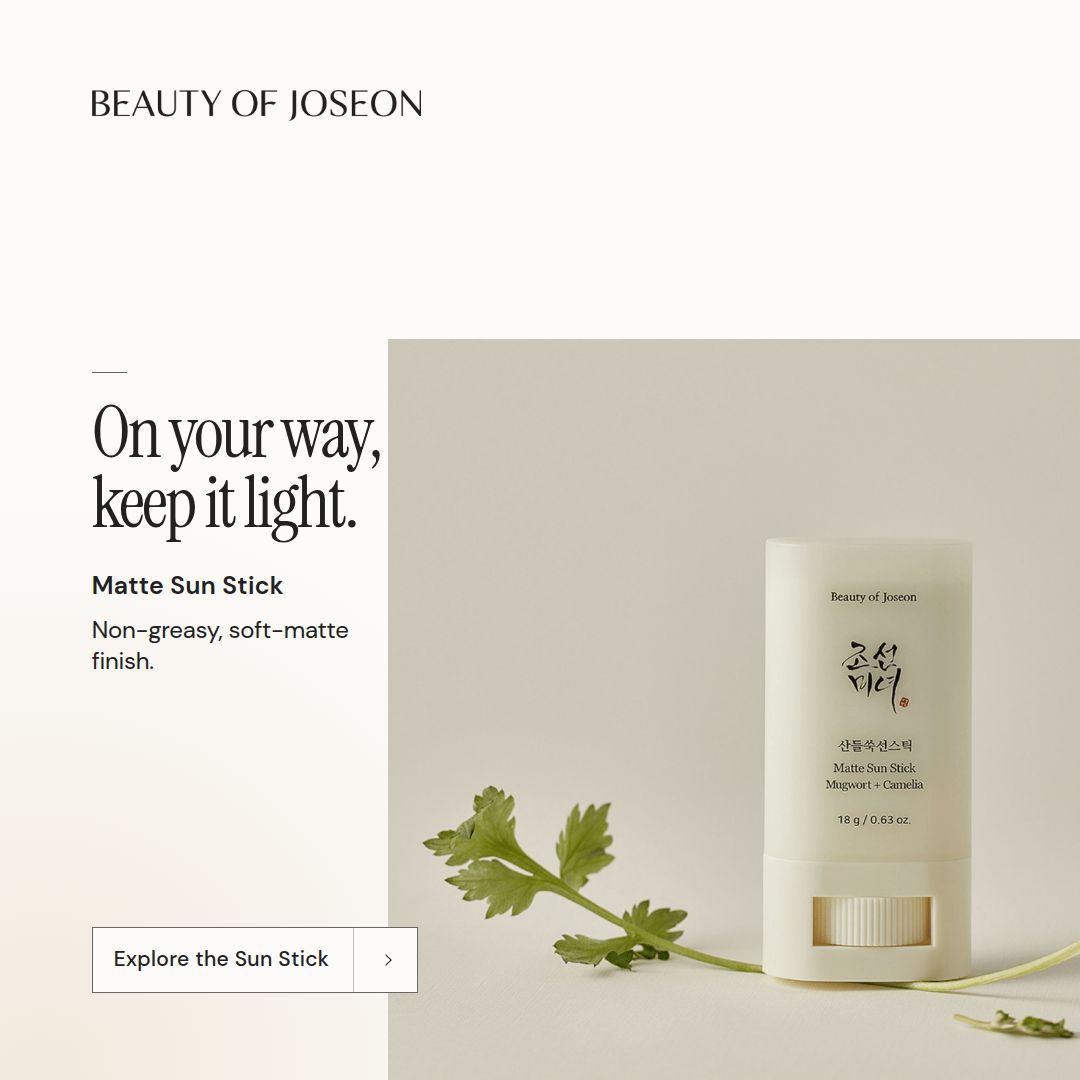 Product preset card: Beauty of Joseon Matte Sun Stick